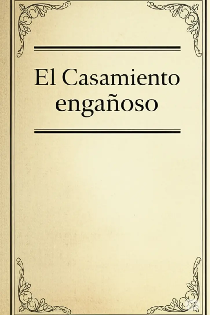 Imagen de portada de la novela El casamiento engañoso