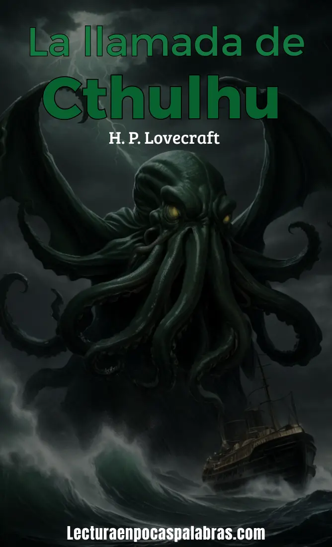 Portada del libro la llamada de cthulhu